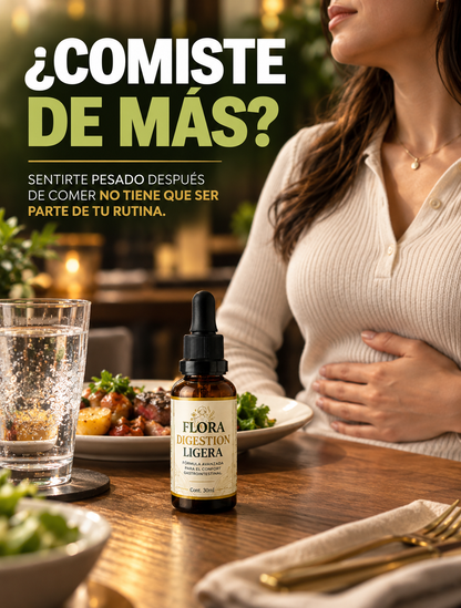 Gotas Flora — Digestión Ligera