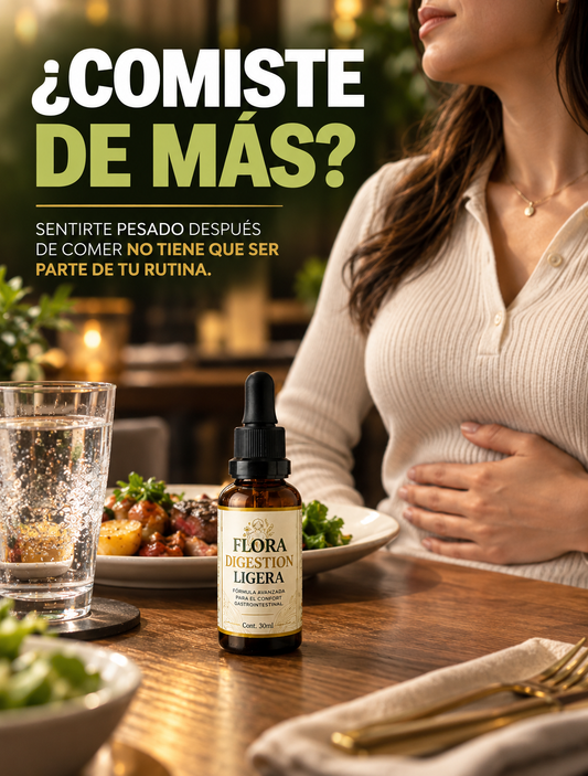 Gotas Flora — Digestión Ligera