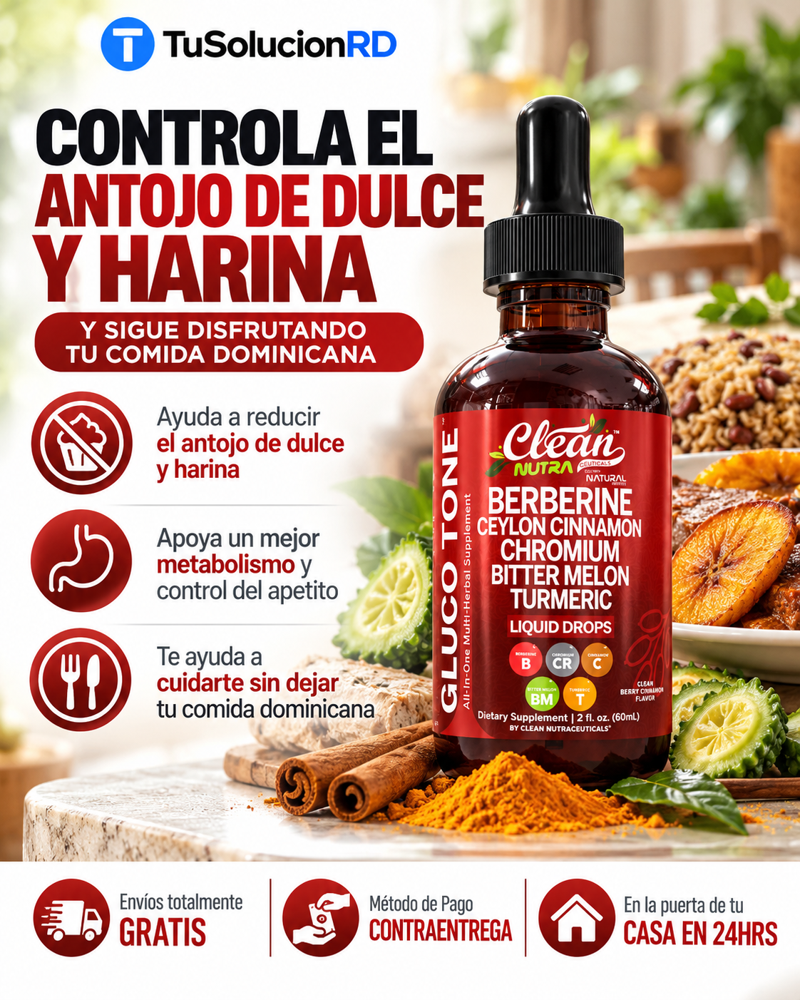 Gotas Naturales para la Tarde · Una toma al día