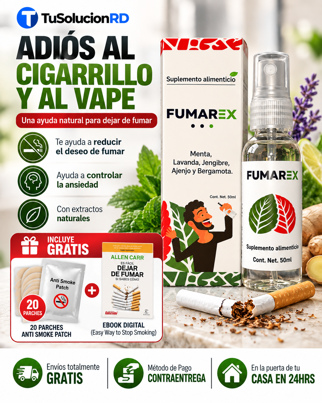 Fumarex - Kit Para Dejar de Fumar