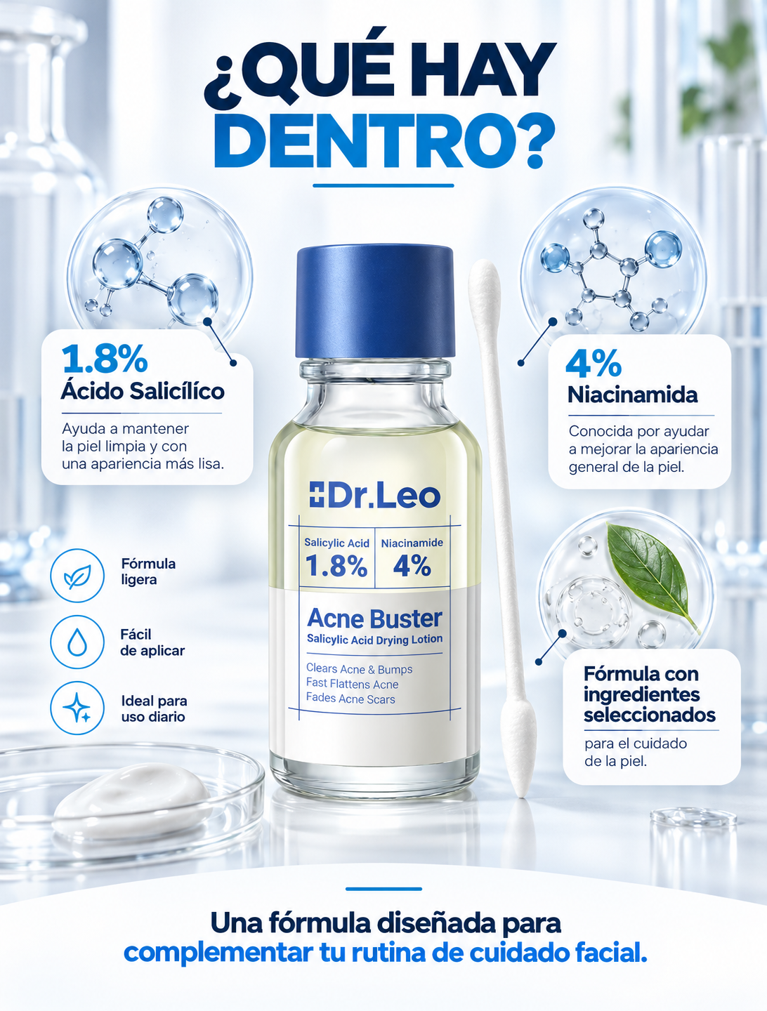 Dr.Leo Secante de Granitos y Removedor de Manchas