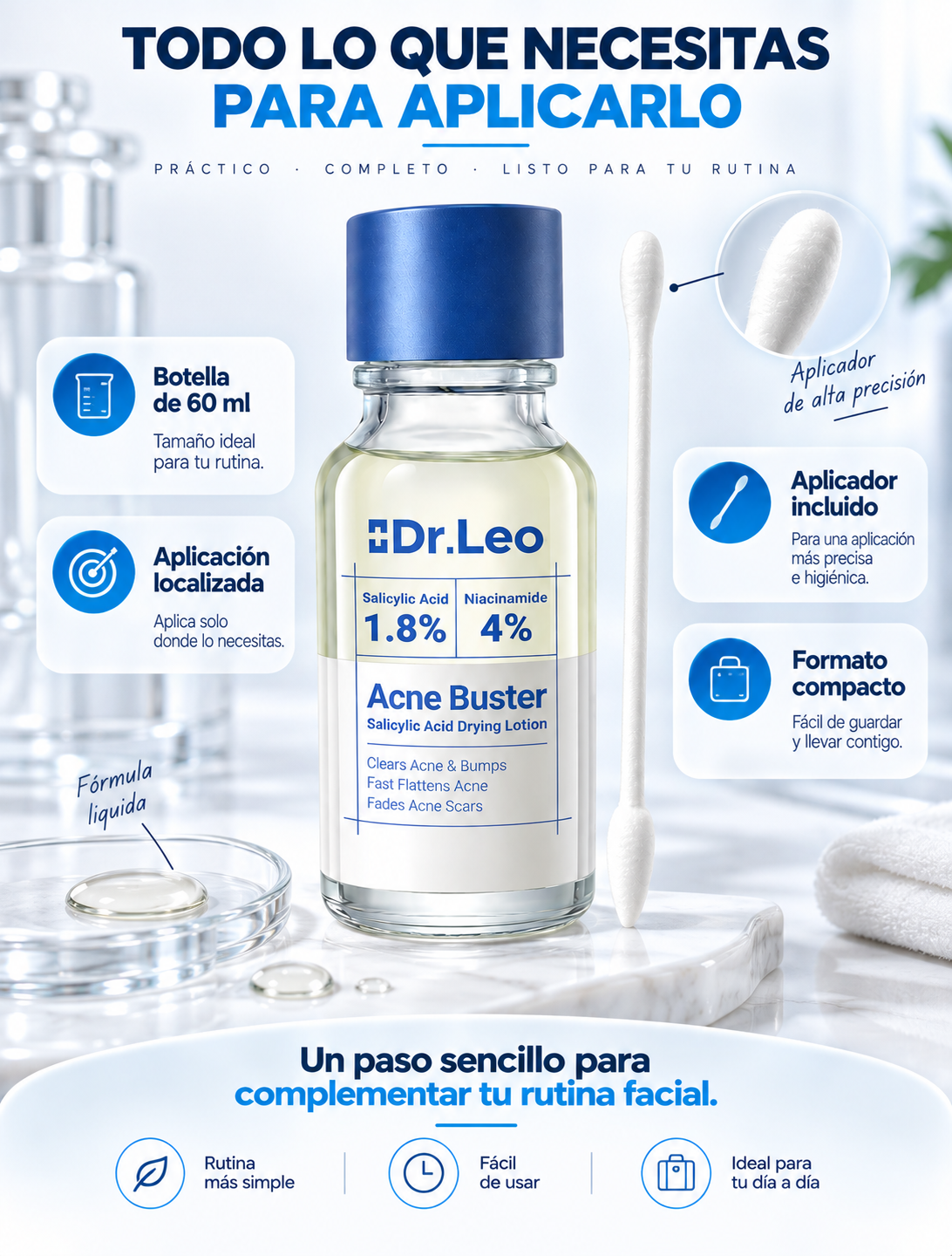 Dr.Leo Secante de Granitos y Removedor de Manchas