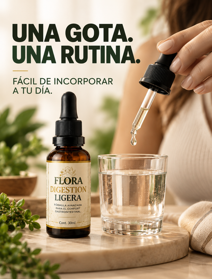 Gotas Flora — Digestión Ligera