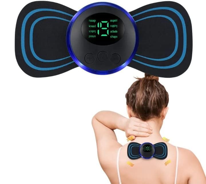 Alivio Muscular al Instante, Donde lo Necesites · Mini Masajeador Eléctrico