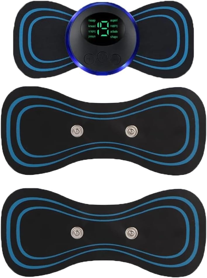 Alivio Muscular al Instante, Donde lo Necesites · Mini Masajeador Eléctrico