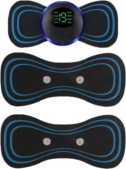Alivio Muscular al Instante, Donde lo Necesites · Mini Masajeador Eléctrico