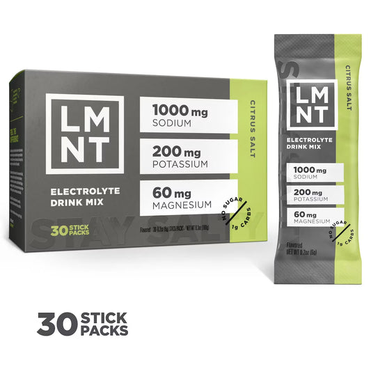 LMNT — Electrolitos sin Azúcar (30 sobres · 1 mes de suministro)